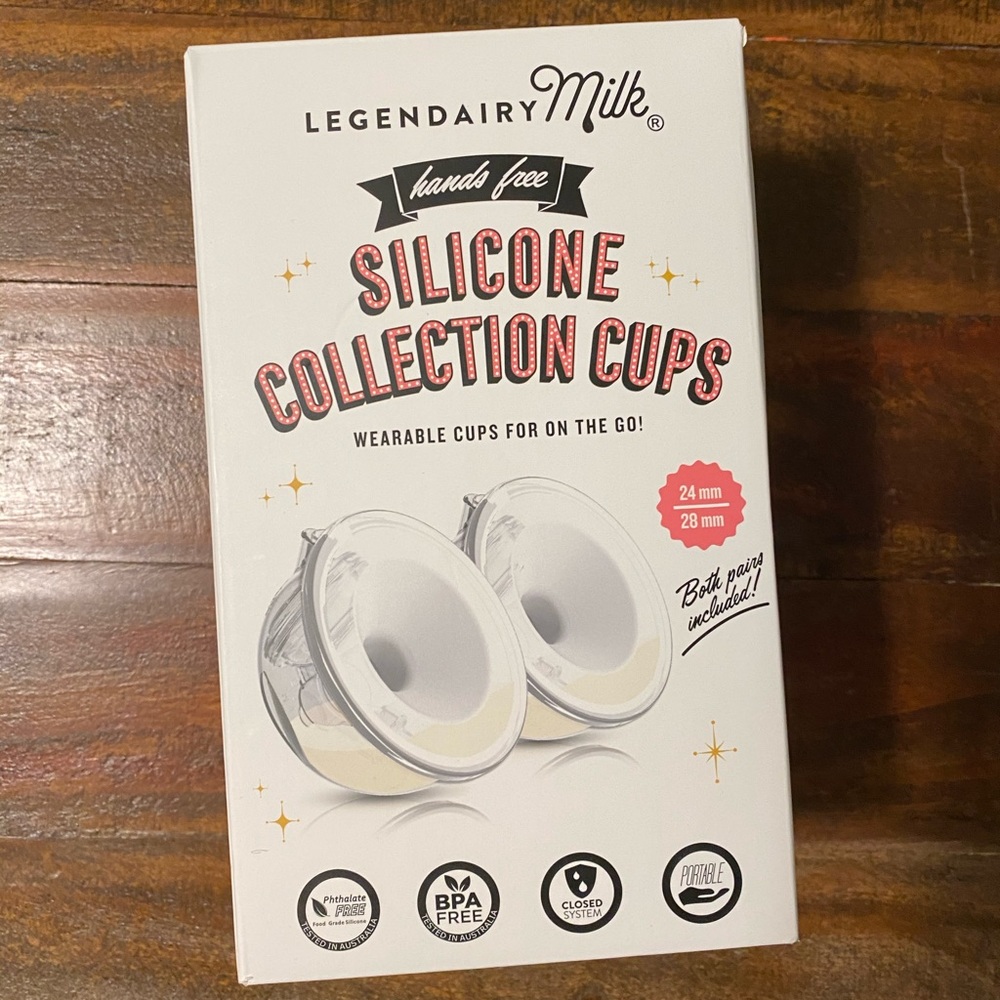 Legendary collection cups for pumping breastmilk